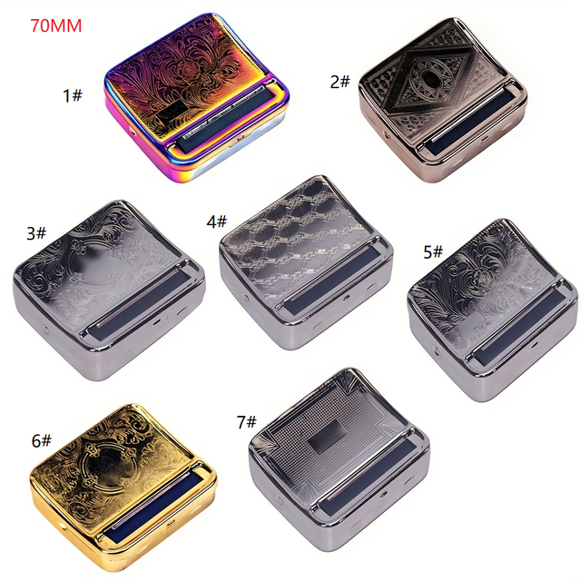 DIY Cigarette Roller Machine Cigarette Maker Rolling Machine Tobacco Roller Box for 70MM/78MM/110MM