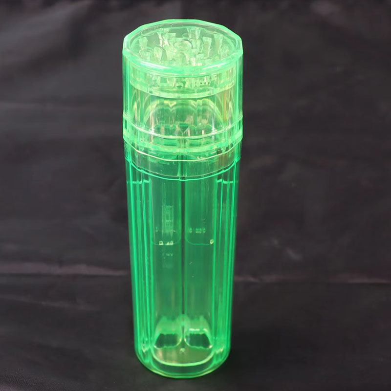 3 Parts Plastic 110MM King Size Cone Rolling Paper Maker With Herb Grinder 