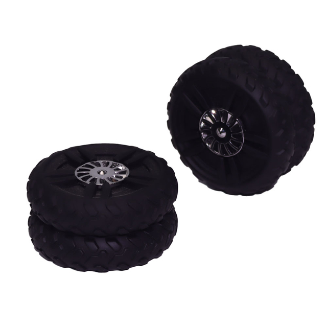 2 Parts Wheels Shaped Aluiminum Herb Grinders