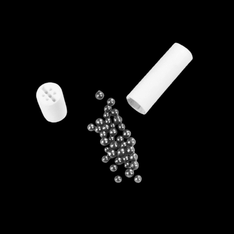 50pcs 80pcs 6MM Ceramic Activated Carbon Blank Paper Filter For Wooden Pipes In Tin Box