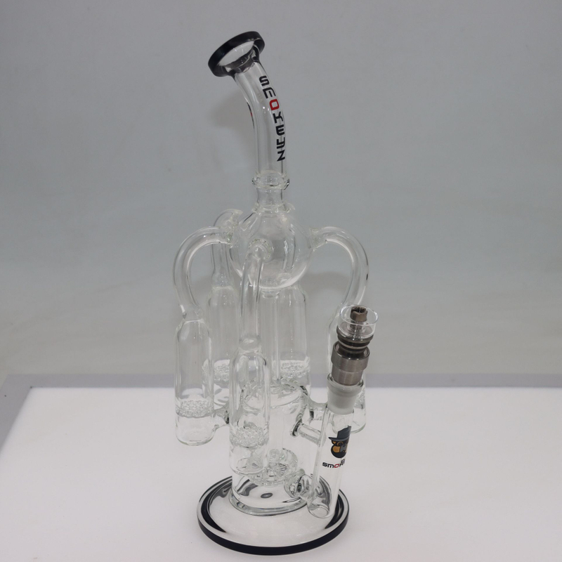 Dabber Tool Kit Classic Innovation 6 In 1 High Temperature Resistance Easily Thermal Conducting Healthy Universal Titanium Nail With Quartz Bowl