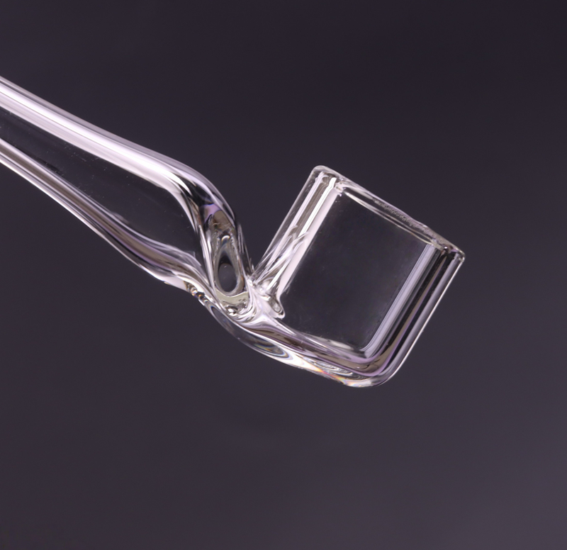 Travel Clear Glass Pipe Kit Premium Borosilicate Glass Pipe with Protective Case Portable Clear Glass Smoking Pipe for Outdoor Use Heat-Resistant Transparent Glass Pipe for Smoking