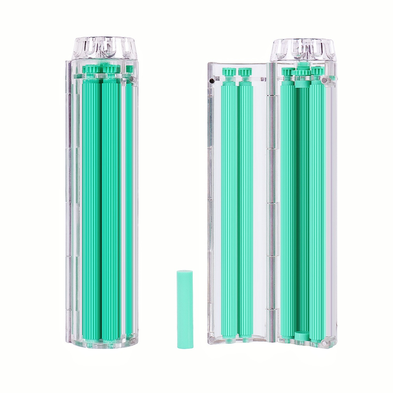 8mm Adjustable Length Cigarette Rolling Tool Cigarette Roller with Movable Slide Bar Roll 8mm Cigarettes of Variable Lengths Cigarette Roller Machine with Rotating Wheel