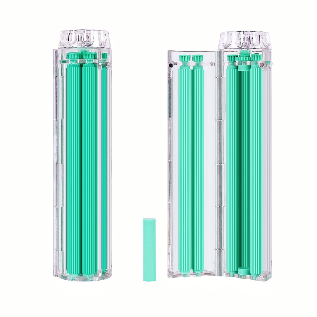 8mm Adjustable Length Cigarette Rolling Tool Cigarette Roller with Movable Slide Bar Roll 8mm Cigarettes of Variable Lengths Cigarette Roller Machine with Rotating Wheel