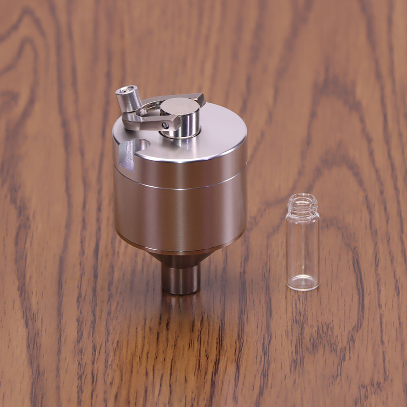 44MM/56MM 1.75 Inches Aluminium Alloy Portable Spice Grinder with Storage Bottle