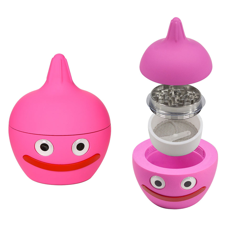 Funny Slime Shaped Herb Grinders;Slime Shaped Spice Grinders;Slime Shaped Weed Grinders
