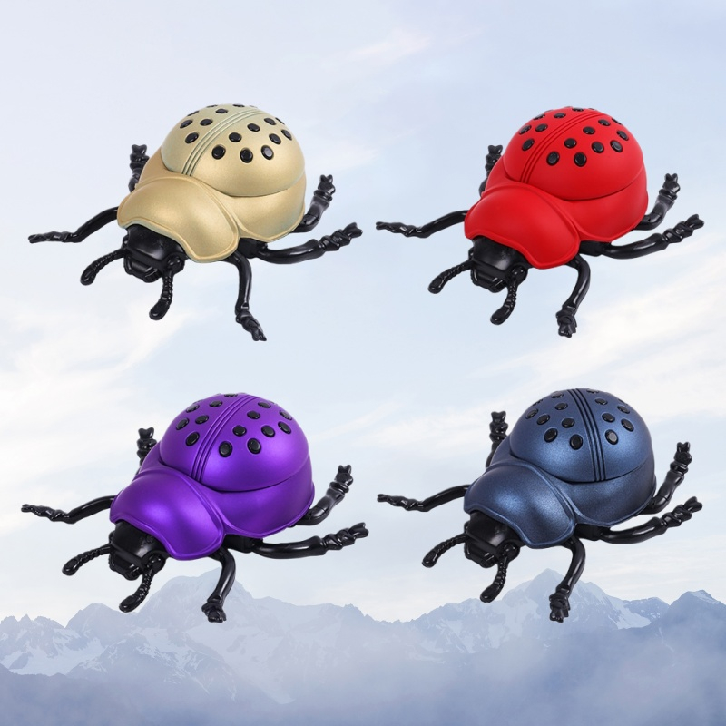 5 Pieces Ladybuy Shaped Herb Grinder With Scraper