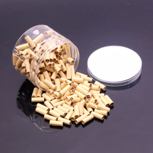 6mm 500Pack Natrual Unbleached Pre-rolled Filter Tip Unbleached Rolling Paper Joint