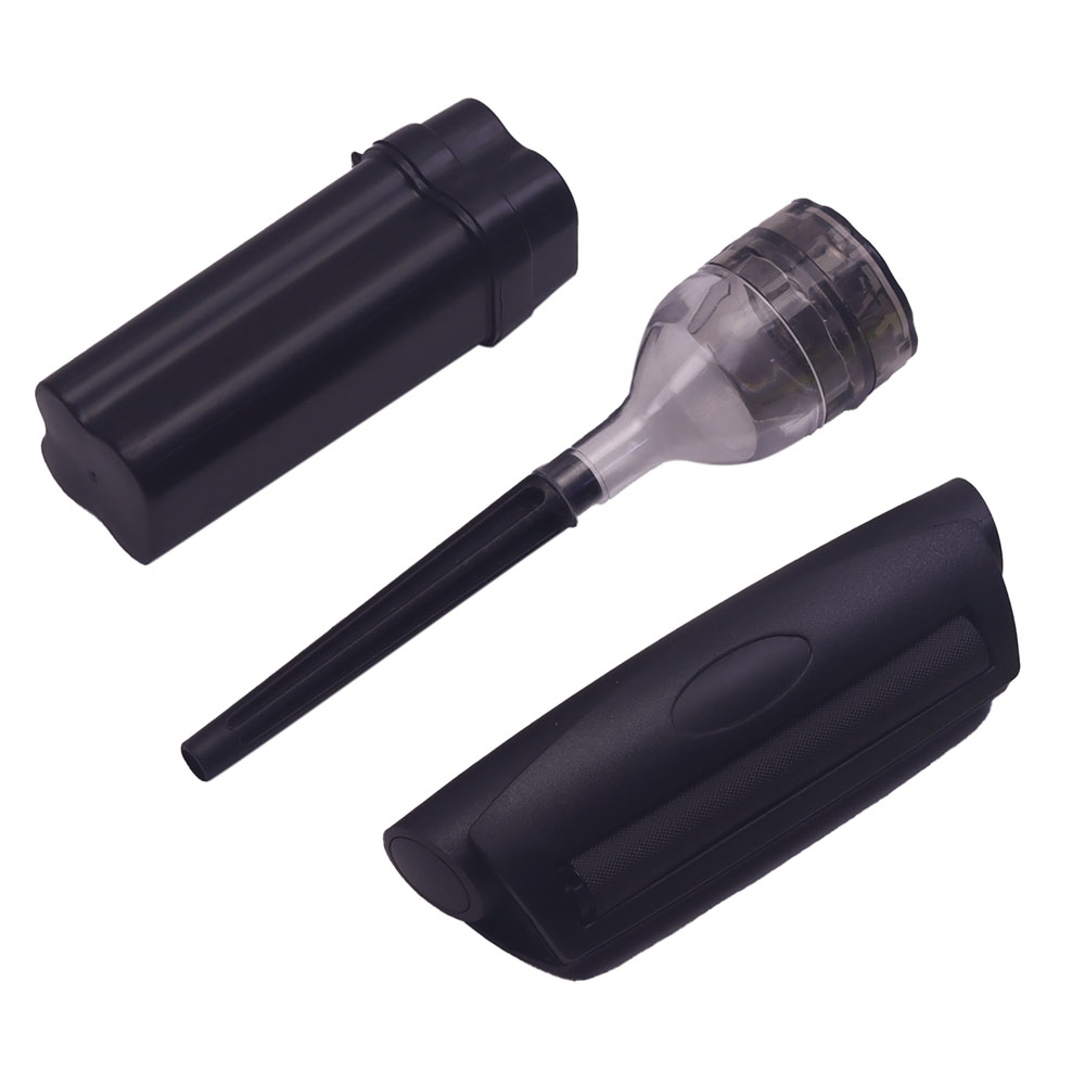 110MM Manual Tobacco Roller Maker Plastic Funnel 2 in 1 Grinder Herb Storage Stash Travel Smoking Case