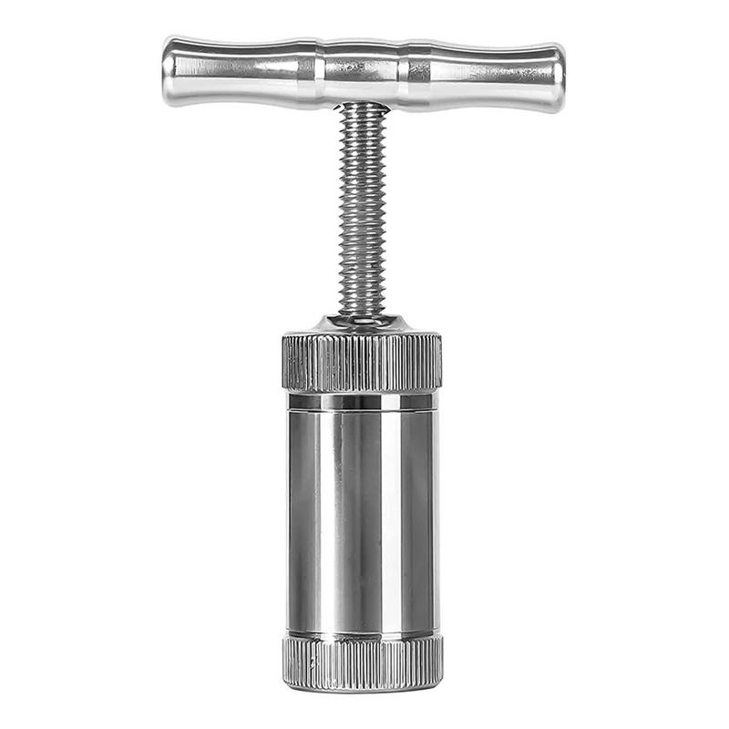Durable Premium CNC Aluminum T Shape Pollen Press for Cannabis for Marijuana for Weeds for kief for Flower Small Pollen Press
