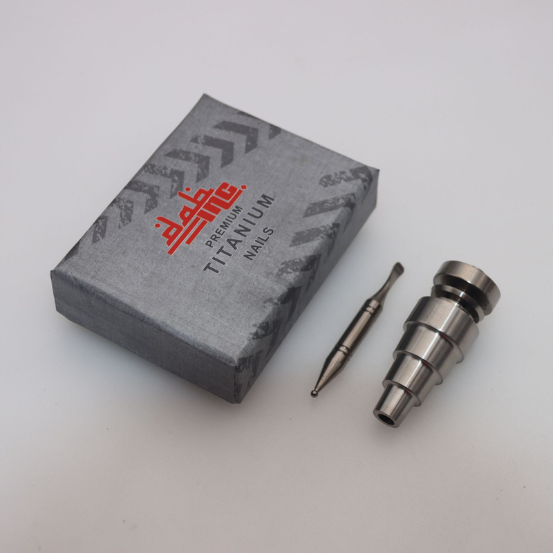 Dab Tool Classic Innovation 6 In 1 High Temperature Resistance Easily Thermal Conducting Healthy Universal Titanium Nail