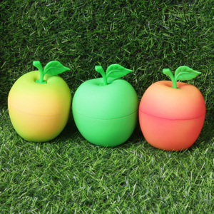 4 Pieces Colorful Apple-Shaped Metal Herb Grinder With Portable Seive Fruit-shaped Herb Grinder Herb Lover Gift Portable Apple Herb Grinder for Weed