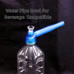 Top Puff Beverage Bottle Smoking Bowl Top Puff Leak-proof Bong Accessory Op Puff Smoking Bowl Adapter Op Puff Smooth Hit Water Pipe Adapter for Plastic Bottles Top Puff Leak-proof Smoking Bowl for Be