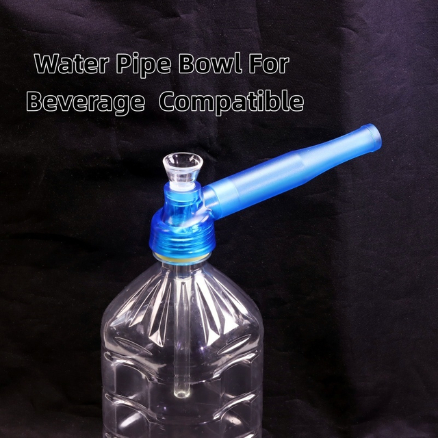 Top Puff Beverage Bottle Smoking Bowl Top Puff Leak-proof Bong Accessory Op Puff Smoking Bowl Adapter Op Puff Smooth Hit Water Pipe Adapter for Plastic Bottles Top Puff Leak-proof Smoking Bowl for Be