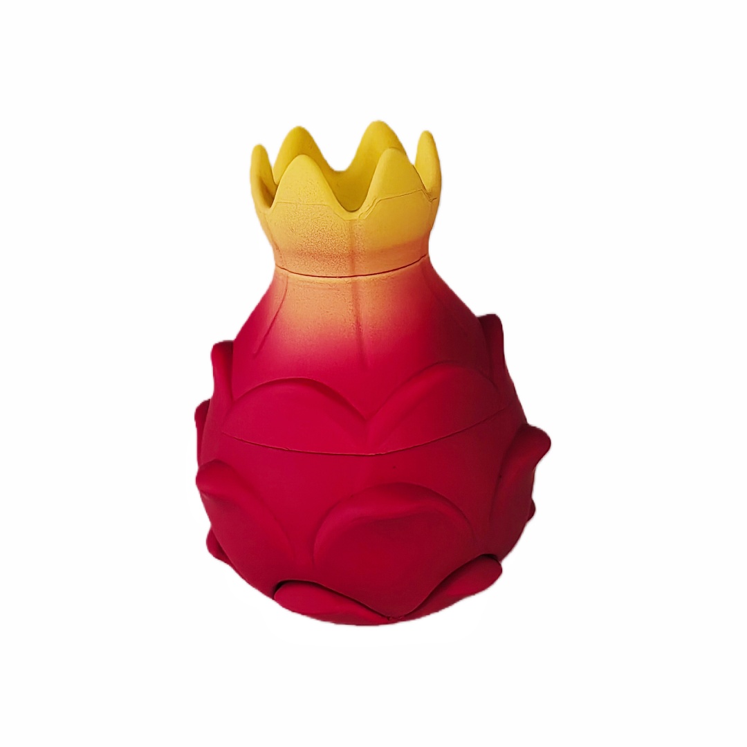 4 Piece Dragon Fruit Grinder Novelty Dragon Fruit Grinder Removable Screen Spice Mill for Weed Pine Pitaya Shaped Herb Grinder for Smoking