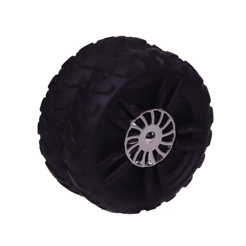 2 Parts Wheels Shaped Aluiminum Herb Grinders