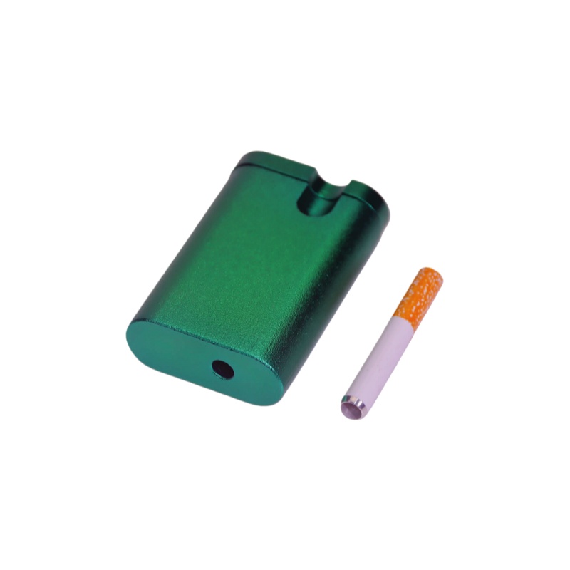 3 Inches Pull Type Universal Screw Top Matte Alumium CNC Dugouts For Smoking Marijuana Dugout For Smoking Weed