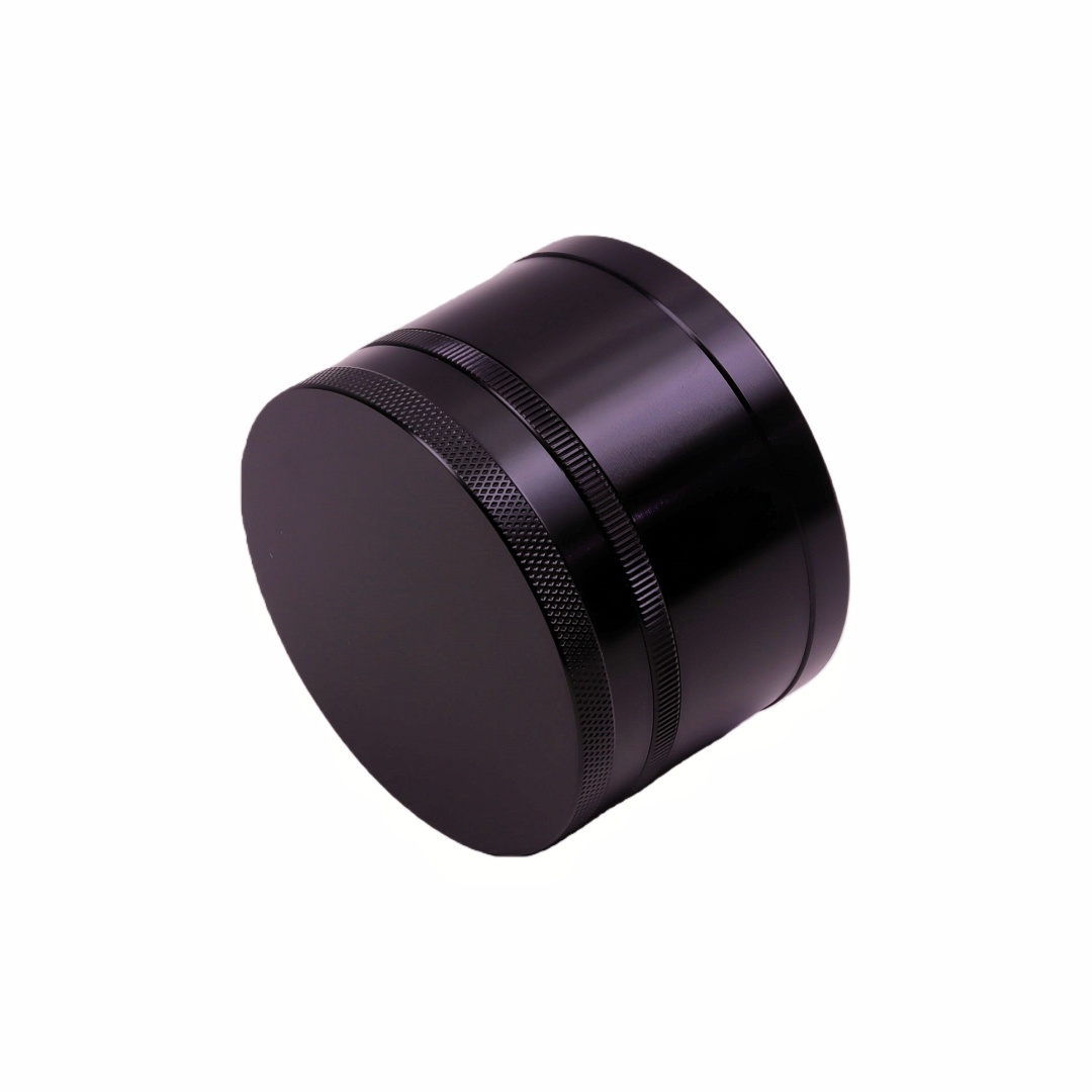 3 Inches 4 Chamber Jumbo CNC Aluminum Herb Grinder For Smoking Solid Top Durable Metal Grinder