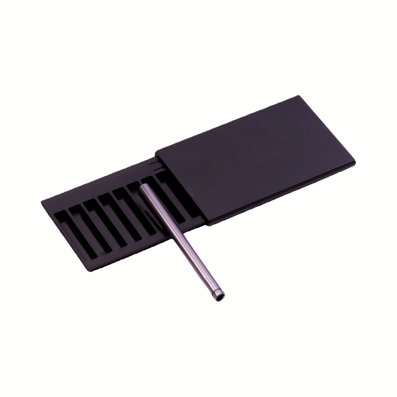 Multi-compartment BPA-Free Plastic Snuff Box Set Small Plastic Snuff Box with Multiple Dividers Reusable Plastic Snuff Storage Set Colorful Multi-grid Plastic Snuff Case Travel Snuff Set