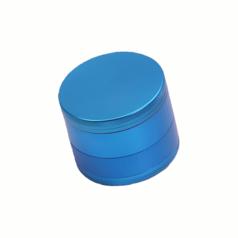 Matte Finish 4-layer Toothless Aluminum Alloy Herb Grinder New Design Toothless Tobacco Grinder with Matte Exterior 4-piece Toothless Aluminum Alloy Spice Grinder for Weed