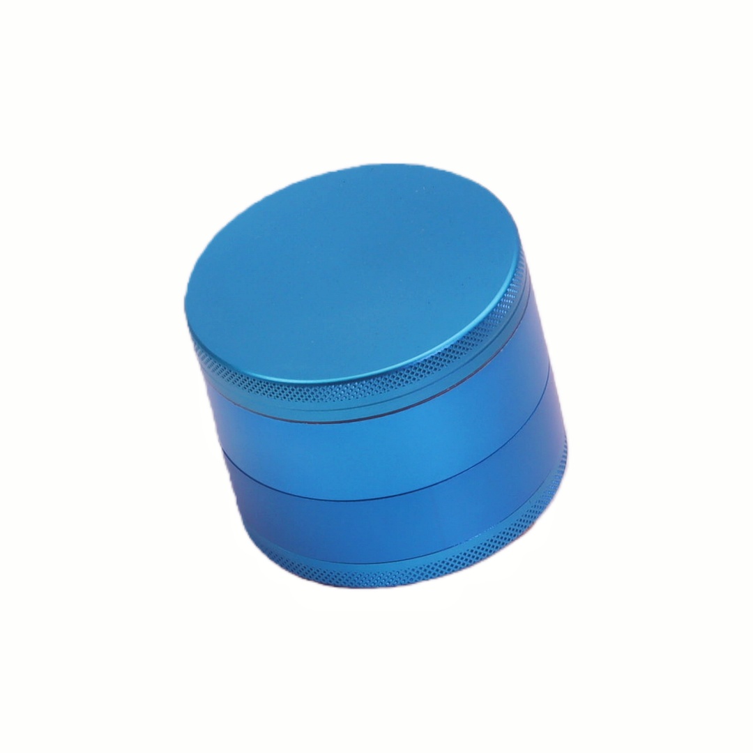 Matte Finish 4-layer Toothless Aluminum Alloy Herb Grinder New Design Toothless Tobacco Grinder with Matte Exterior 4-piece Toothless Aluminum Alloy Spice Grinder for Weed