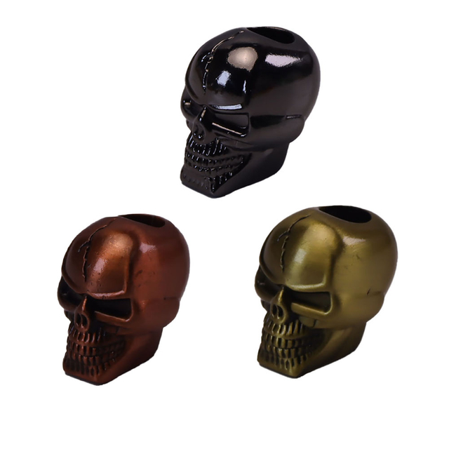 SKull Shaped Metal Extinguisher Snuffer for 8MM Cigarette