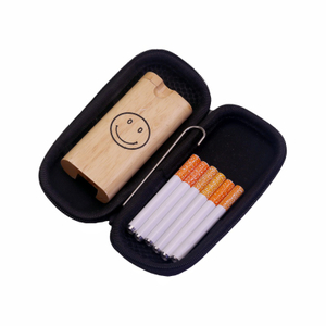 Pattern Weed Wooden Dugout One Hitter Smoking Pipe Kit Rosewood Pot Dugout One Hitter Box Bat Smoking Pipe Kit