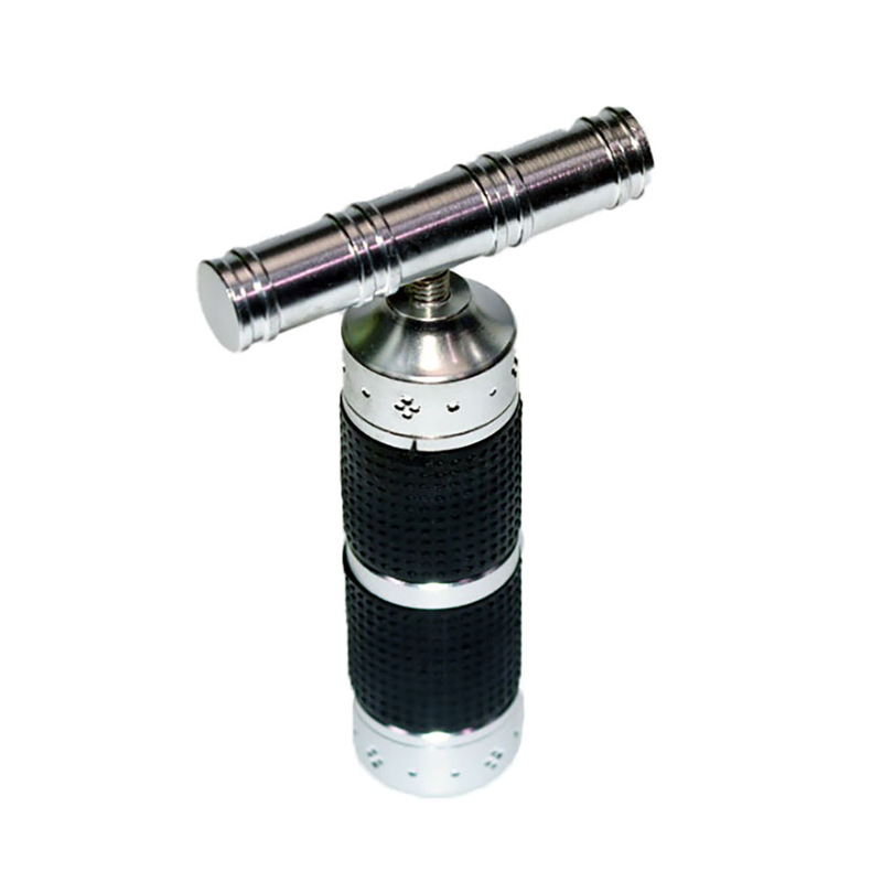 Durable Premium CNC Aluminum T Shape Pollen Press With Rubber Grip for Cannabis for Marijuana for Weeds for kief Large Pollen Press