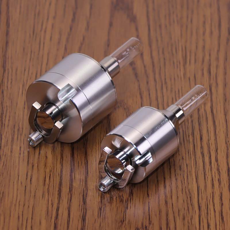 44MM/56MM 1.75 Inches Aluminium Alloy Portable Spice Grinder with Storage Bottle
