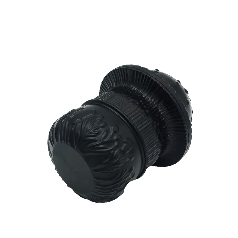3 Parts Colorful Mushroom Shaped Zinc Alloy Herb Grinders