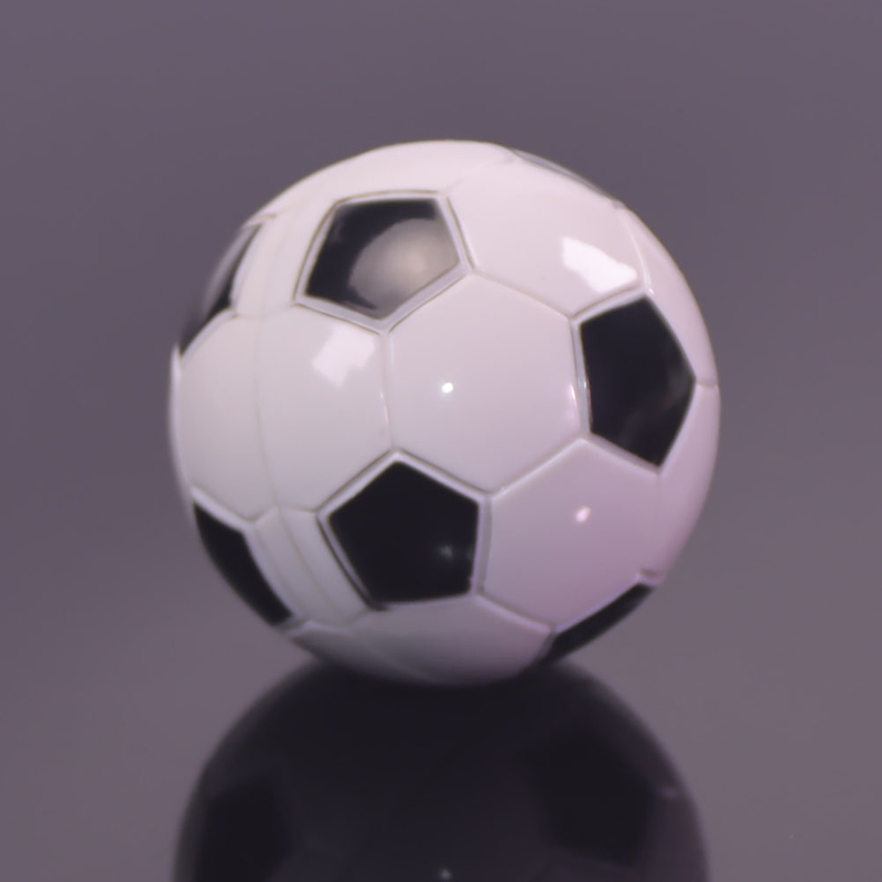 Novelty 2 Parts Magnetic Plastic Soccer Shaped Spice Grinder