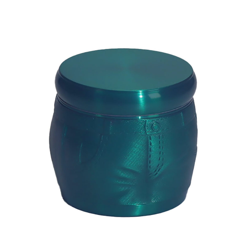 4 Parts Heavy Dut Jeans Shaped Zinc Alloy Tobacco Grinder