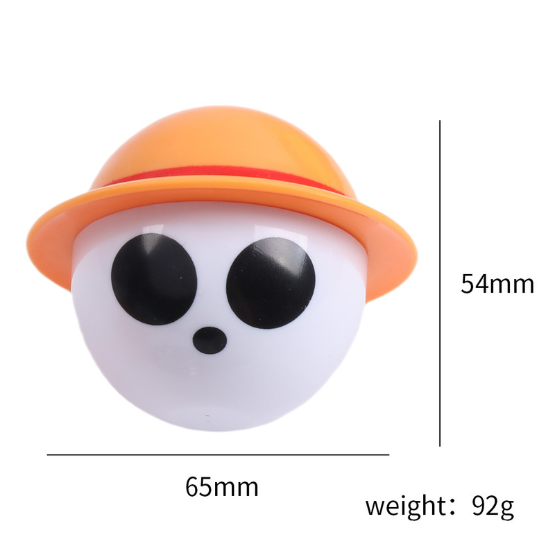 Creative Cartoon Design Grinder 3 Parts Tobacco Grinder Accessories Herb Metal Grinder with Plastic Cap