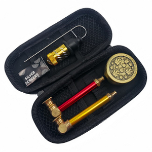 Copper Tobacco Pipe;Brass Smoking Pipe;Colorful Brass Tobacco Metal Pipes；Smoking Kit