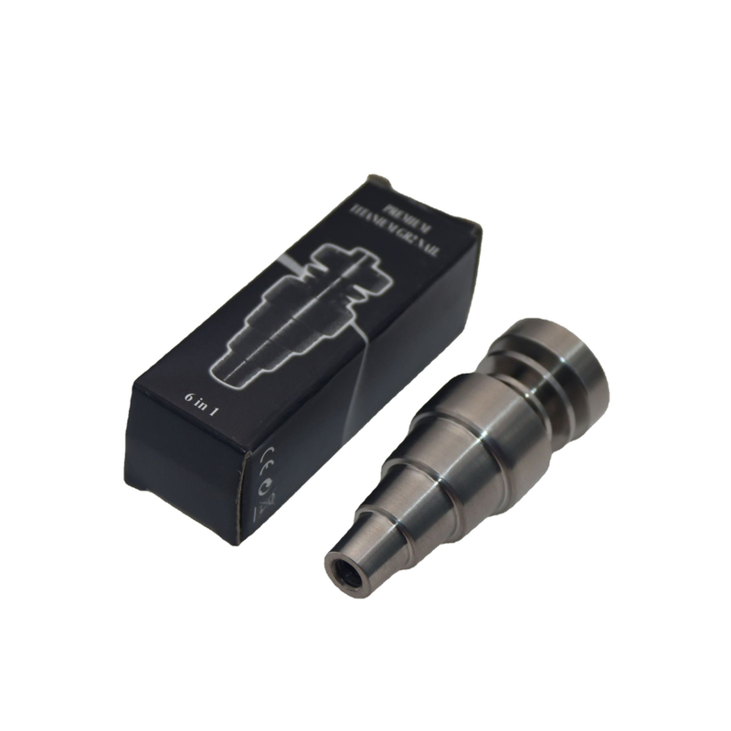 Classic Innovation 6 In 1 High Temperature Resistance Easily Thermal Conducting Healthy Universal Titanium Nail