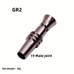 19mm Male Titanium Dab Nail Universal Durable 19mm Male Titanium Smoking Nail 19mm Male Titanium Nail for Wax & Oil 19mm Male Titanium Nail Replacement