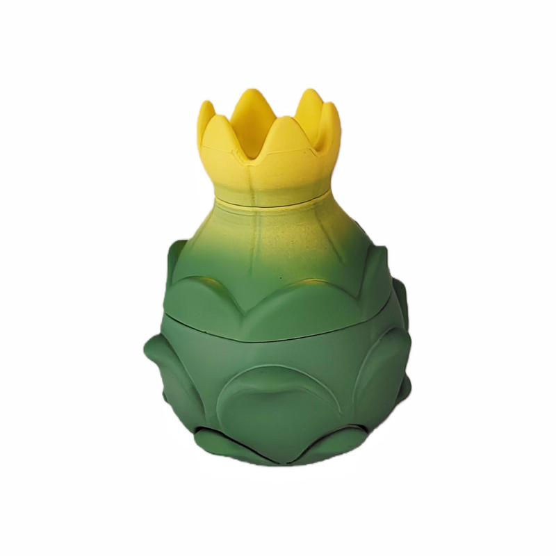 4 Piece Dragon Fruit Grinder Novelty Dragon Fruit Grinder Removable Screen Spice Mill for Weed Pine Pitaya Shaped Herb Grinder for Smoking