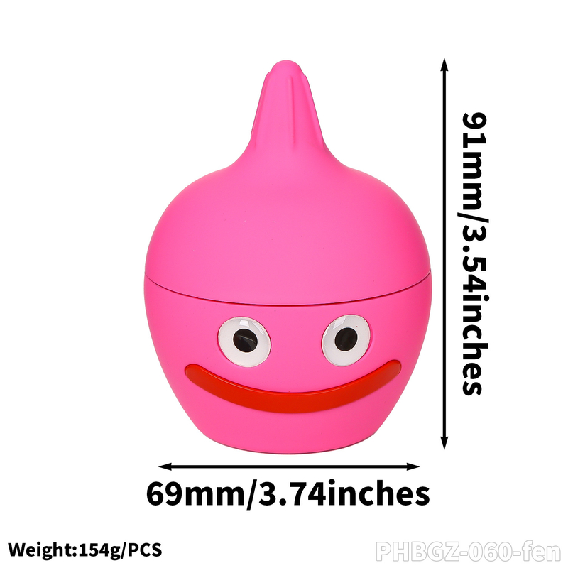 Funny Slime Shaped Herb Grinders;Slime Shaped Spice Grinders;Slime Shaped Weed Grinders