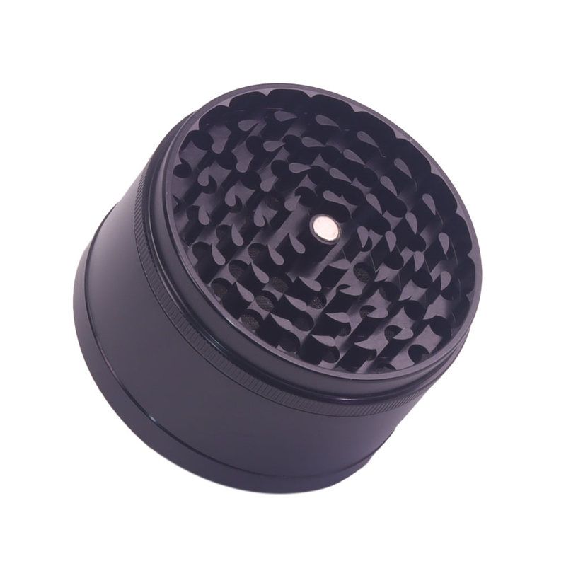 3 Inches 4 Chamber Jumbo CNC Aluminum Herb Grinder For Smoking Solid Top Durable Metal Grinder