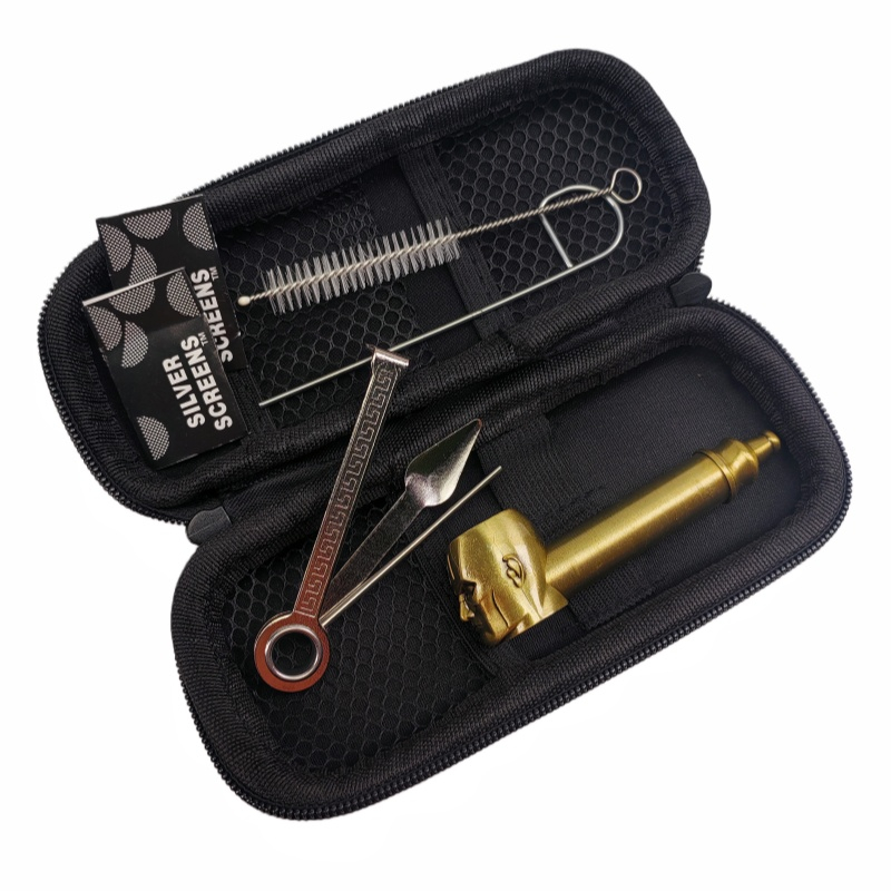 KT1010 7 Pieces Antique Copper Captain America Tobacco Pipe Kit For Smoking