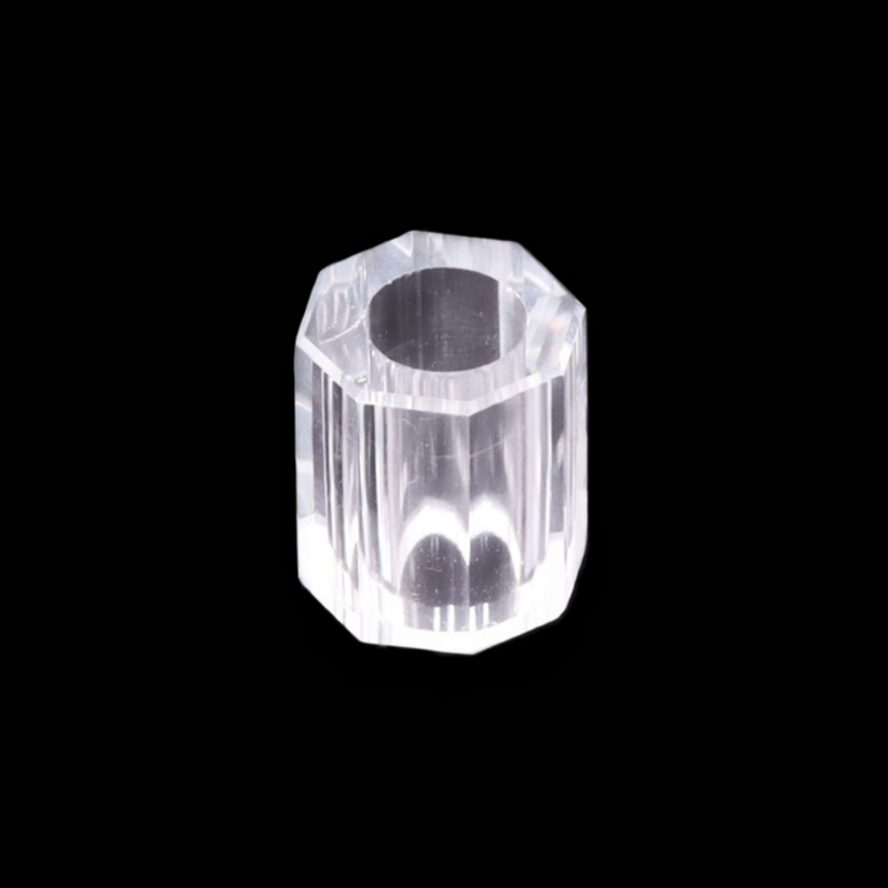 2 Pack Crystal Octagonal Cylindrical Instant Cigarette Snuffer Extinguisher Smoke Stop for Ashtrays for Home Office Bar Smoking Accessories Gifts