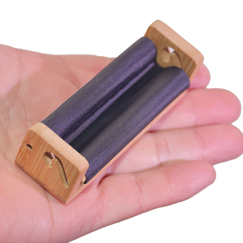 Bamboo Manual Cigarette Rolling Machine Portable 70mm/110mm Tobacco Roller Eco-Friendly Wood Cigarette Maker for DIY Smoking Accessories