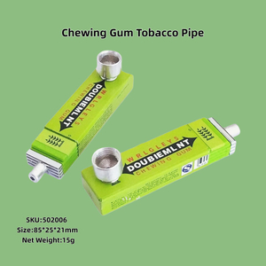Double Mint Gum Design Pipe Chewing Gum Shaped Smoking Pipe Stealth Pipe for Dry Herbs Discreet Smoking Pipe