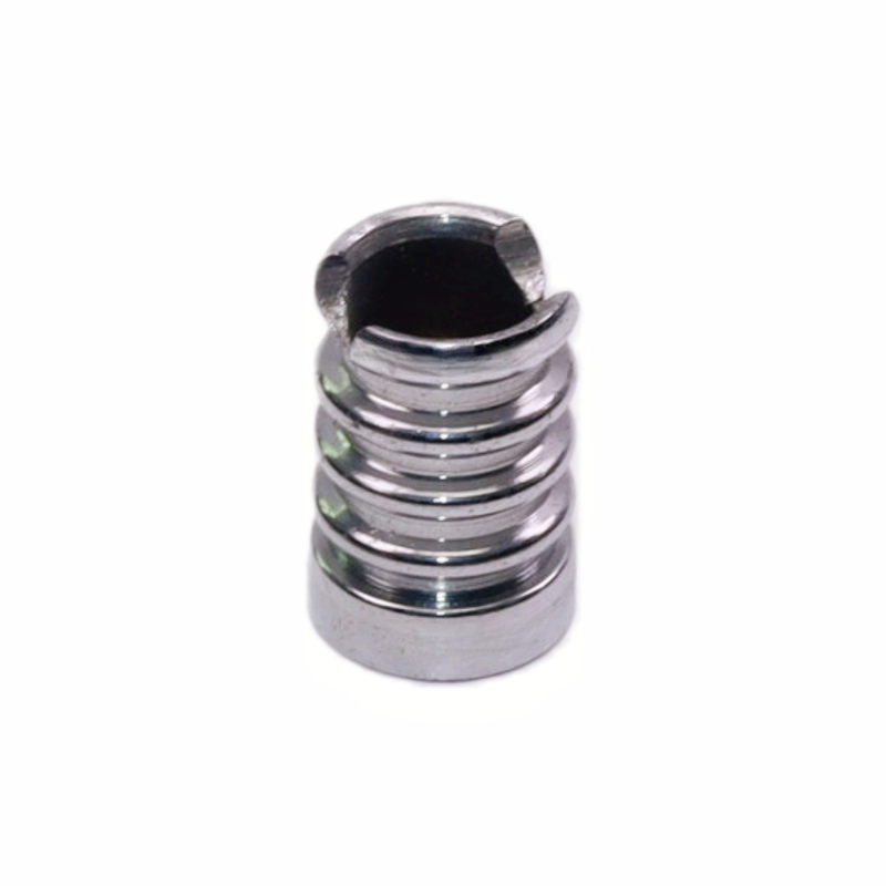 2 Pack Gold/Silver Ribbed Conical Metal Cigarette Snuffer Threaded Tapered Cigarette Extinguisher Reusable Ribbed Metal Cigarette Snuffer