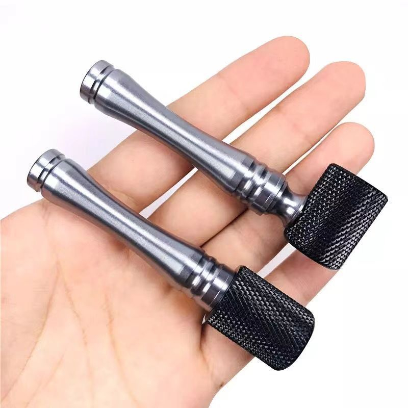 Grenade Shaped Metal Smoking Pipe Novelty Discreet Tobacco Hand Pipe Unique Mechanic Themed Gift for Smokers