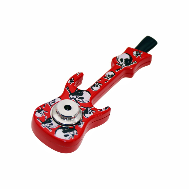 Guitar Shape Tobacco Smoking Pipe for Weed
