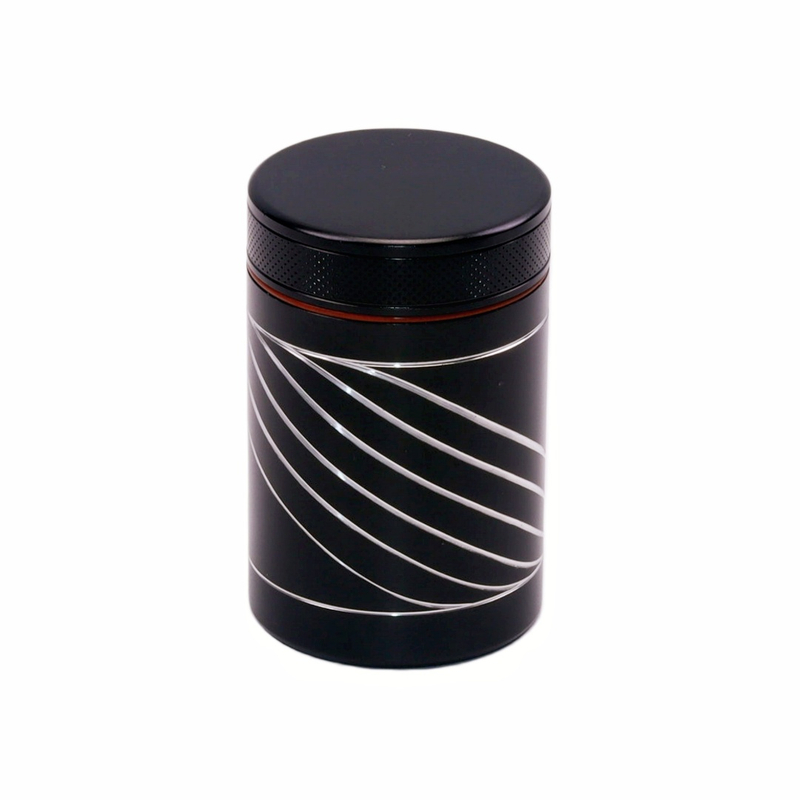 100ml Magnetic airtight stash jar Hidden magneticsmell proof container Metal spice jar with magnet Portable CNC aluminum storage canister Magnet base scent lock jar