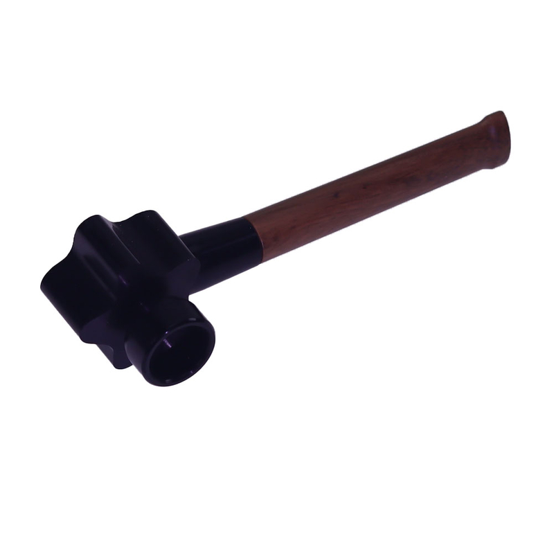 5pcs Shiny Metal Tobacco Pipe 3-in-1 Multi-Function Tool Travel Smoking Pipe Kit With Pipe Screen for Weeds