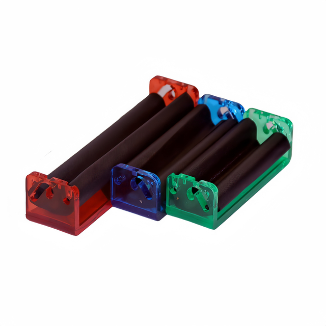 6-Pack Portable Manual Multicolor Plastic Cigarette Rolling Machines Tobacco Rollers