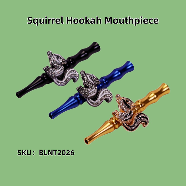 Luxury Squirrels Hookah Mouthpiece Hookah Tip Hookah Accessories Shisha Mouth Tips Blunt